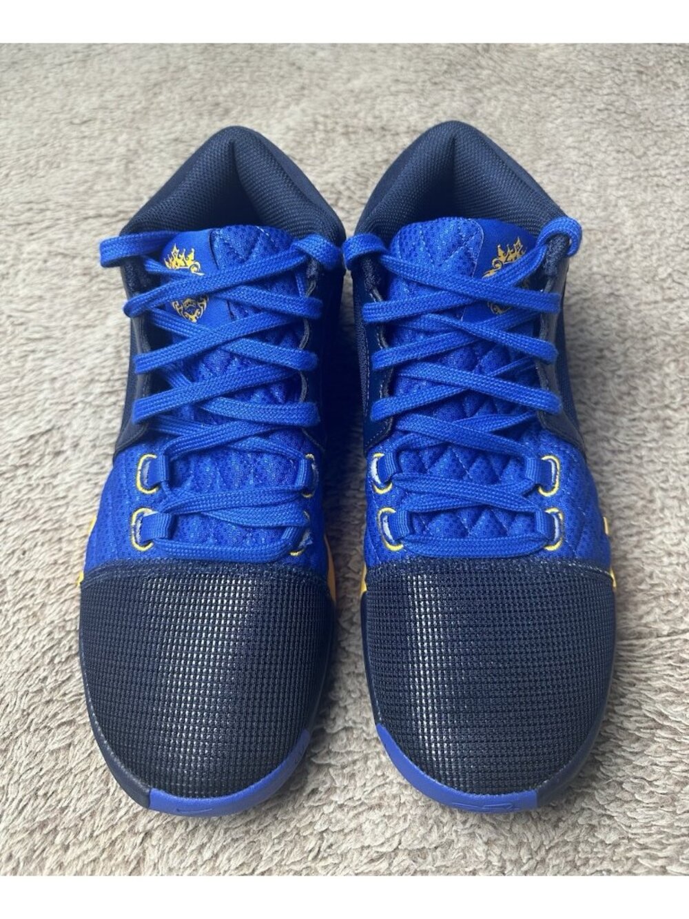 Nike Lebron Witness 8 Entourage Navy Blue Royal Gold FB2239-403 Mens Size 8 - Picture 3 of 16